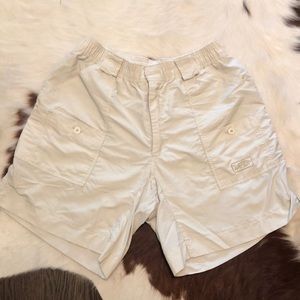 Men’s Aftco shorts khaki/cream size 32